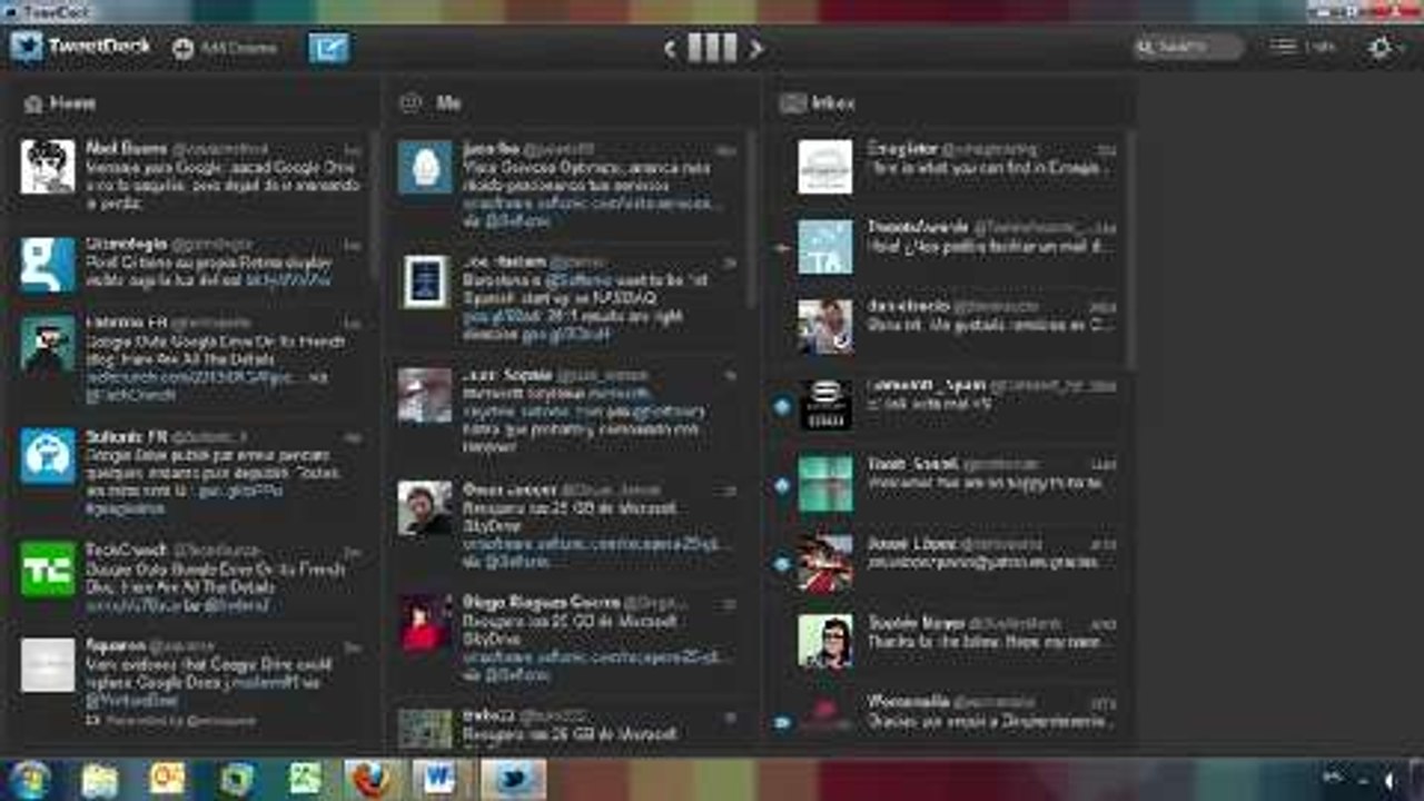 Tutorial para usar Tweetdeck