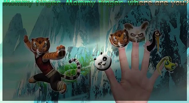 Kung Fu Panda Dedo Família | Cantigas De Roda Para Crianças