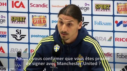 Man Utd - Ibrahimovic : ''Des offres concrètes en Premier League''