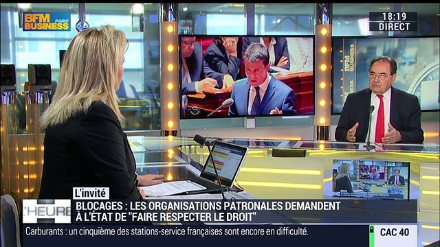 Manifestations anti-loi Travail: Nous sommes totalement opposés à la paralysie économique et à la violence , Jean-Pierre Crouzet - 26/05