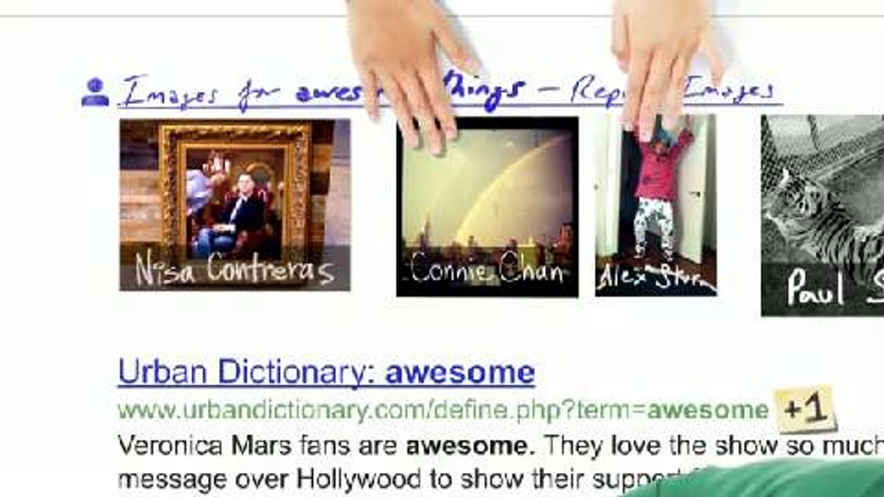 Search plus Your World