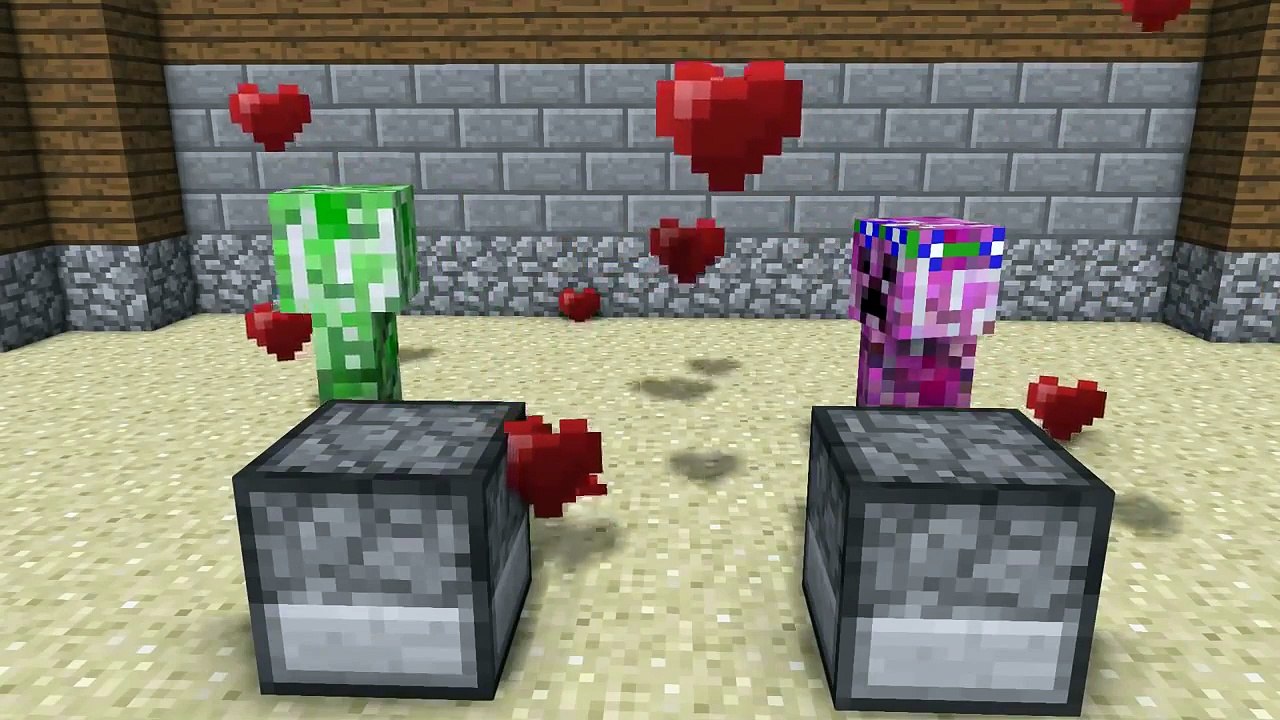 Potwór Szkoła : Dziewczyny kontra chłopcy Wyzwanie Cooking - Minecraft Animacja