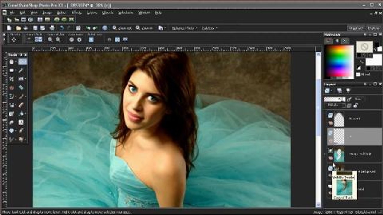 Paint shop Pro X3 - Vidéo de présentaiton