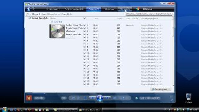 Ascoltare musica con Windows Media Player 11