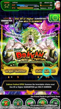 Dragon Ball Z Dokkan Battle: Dokkan Festival Summons