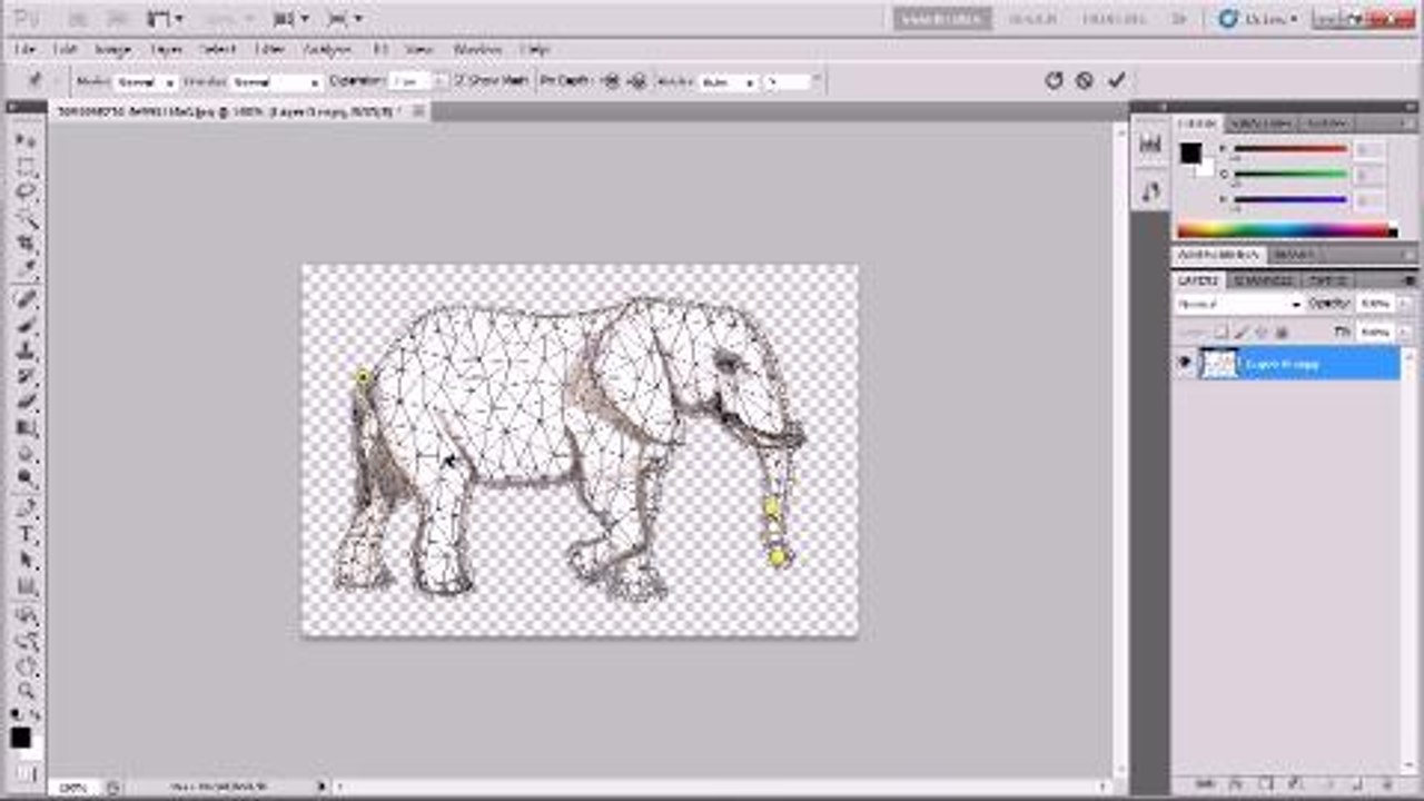 Photoshop CS5: la fonction Puppet Warp