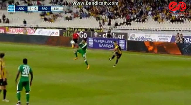 Johansson GOAL - AEK 1 - 0 Panathinaikos 26.05.2016