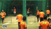 IPL 9 Qualifier GL vs SRH SRH Practice Session