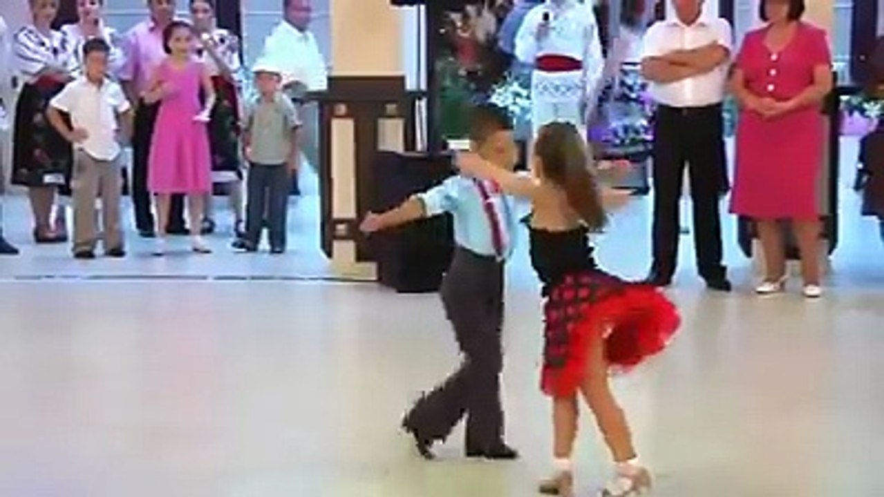 Beautiful Baby Boy and Girl dance