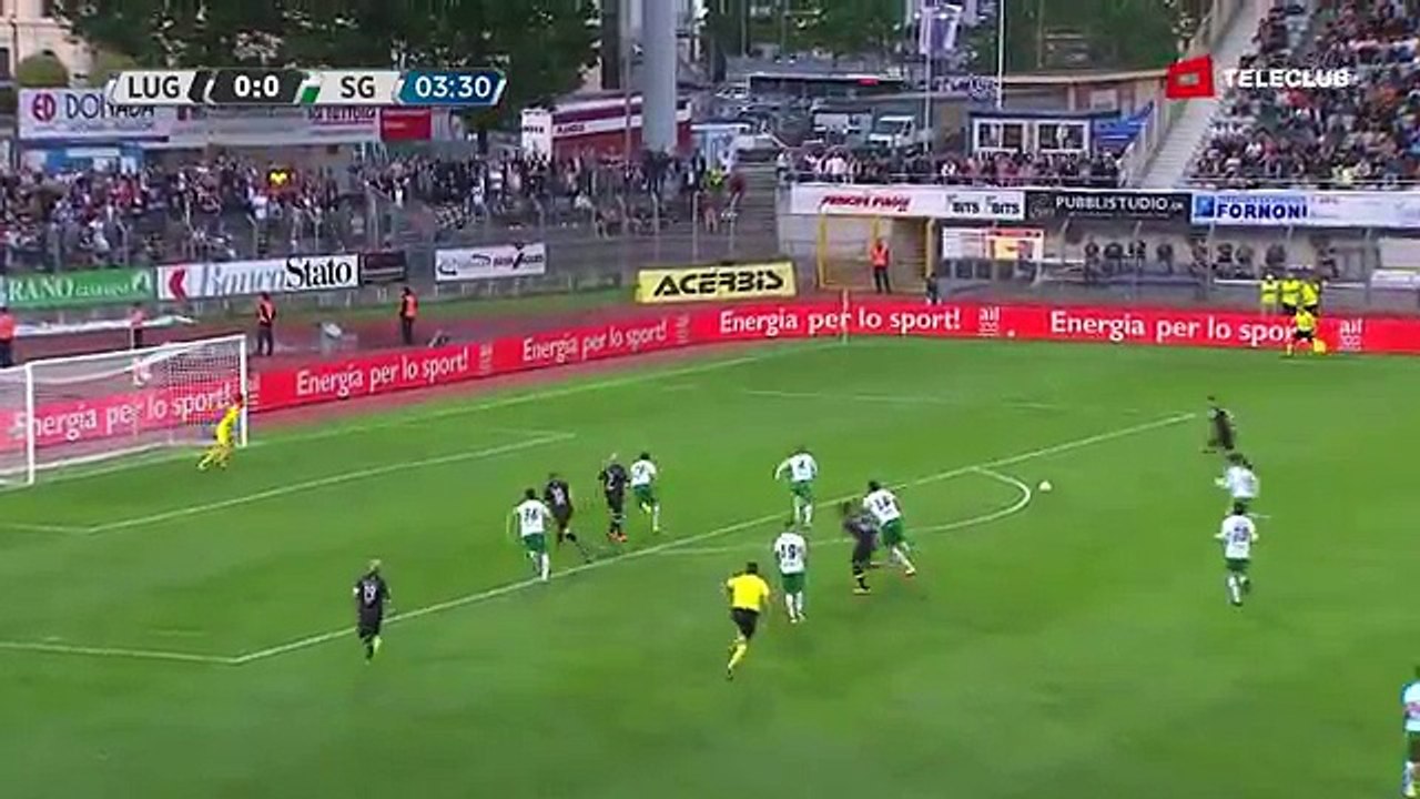 Lugano 1:0 St. Gallen 26.05.16 (36.Runde 2015/16)