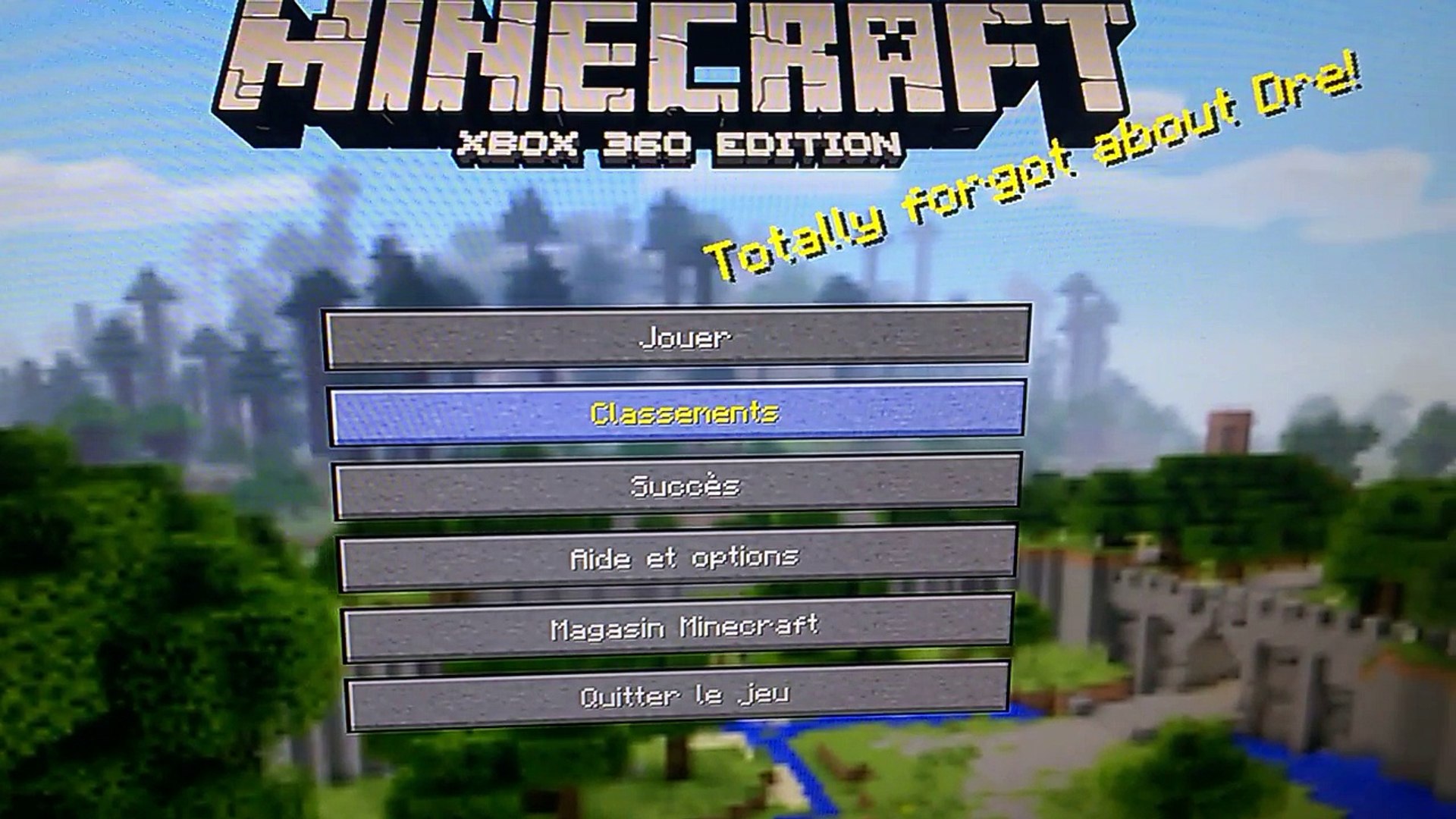 mise à jour tu36 minecraft console (battle mini game)