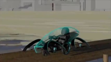 Ingenieros japoneses presentarán un coche volador en el año 2020