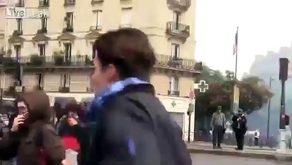 Riot Police Target Photographers During Labor Reform Protests In France.