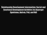 Read Relationship Development Intervention: Social and Emotional Development Activities for