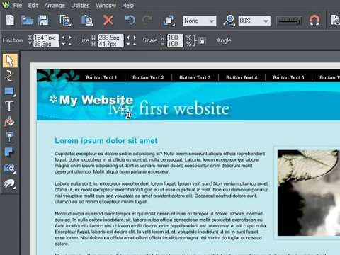 Tutorial de MAGIX Web Designer 6