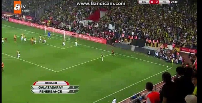 Lukas Podolski super Goal - Galatasaray 1-0 Fenerbahce -26-05-2016