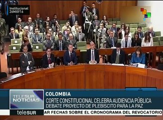 Colombia:Corte debate vías para refrendar acuerdos de paz con las FARC