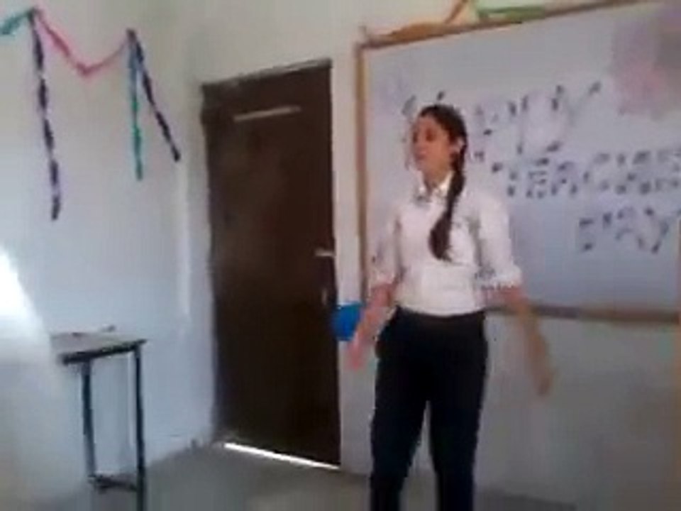 Hot and funny dancing girl