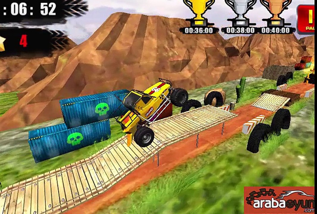 Canavar Buggy 3d Oyunu Nasıl Oynanır?