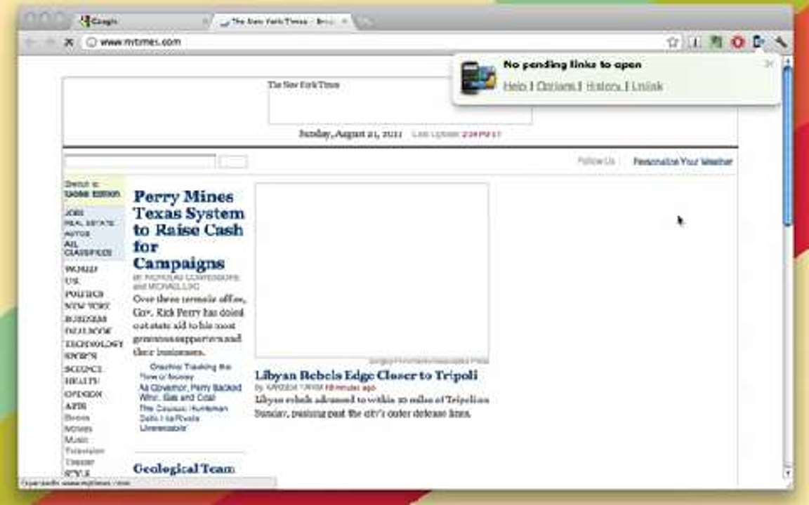 Tutorial de Phone 2 Chrome