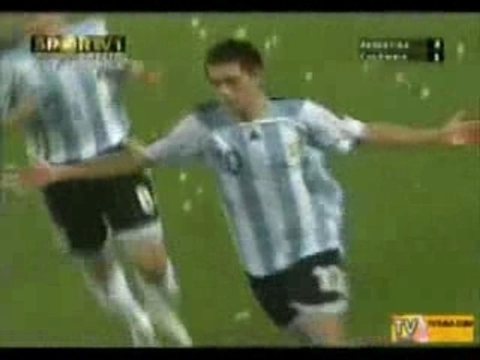 Argentina v colombia goals