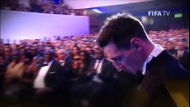 LIONEL MESSI REACTION  FIFA Ballon d'Or winner [FULL]