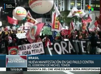 Brasil: exigen la salida del gobierno interino de Michel Temer
