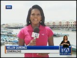 El presidente Correa inauguró el puerto pesquero de Esmeraldas