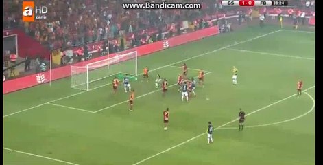 Mehmet Topal incredible MISS - Galatasaray 1-0 Fenerbahce -26-05-2016