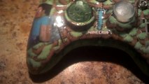 Minecraft Xbox 360 LED Controller W Rapid Fire