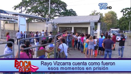 “Rayo” Vizcarra cuenta como fueron esos momentos en prisión