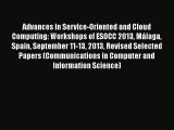 [PDF] Advances in Service-Oriented and Cloud Computing: Workshops of ESOCC 2013 Málaga Spain
