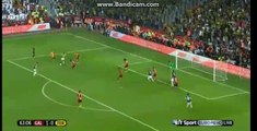 Josef de Souza  Hits Crosbar - Galatasaray 1-0 Fenerbahce - 26-05-2016