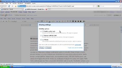Compartir y trabajar en grupo con Google Docs