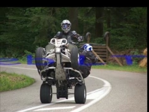 Team-elite-stunters quad moto Scooters et du burn