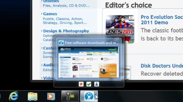 Internet Explorer 9: Anclar Web a Taskbar