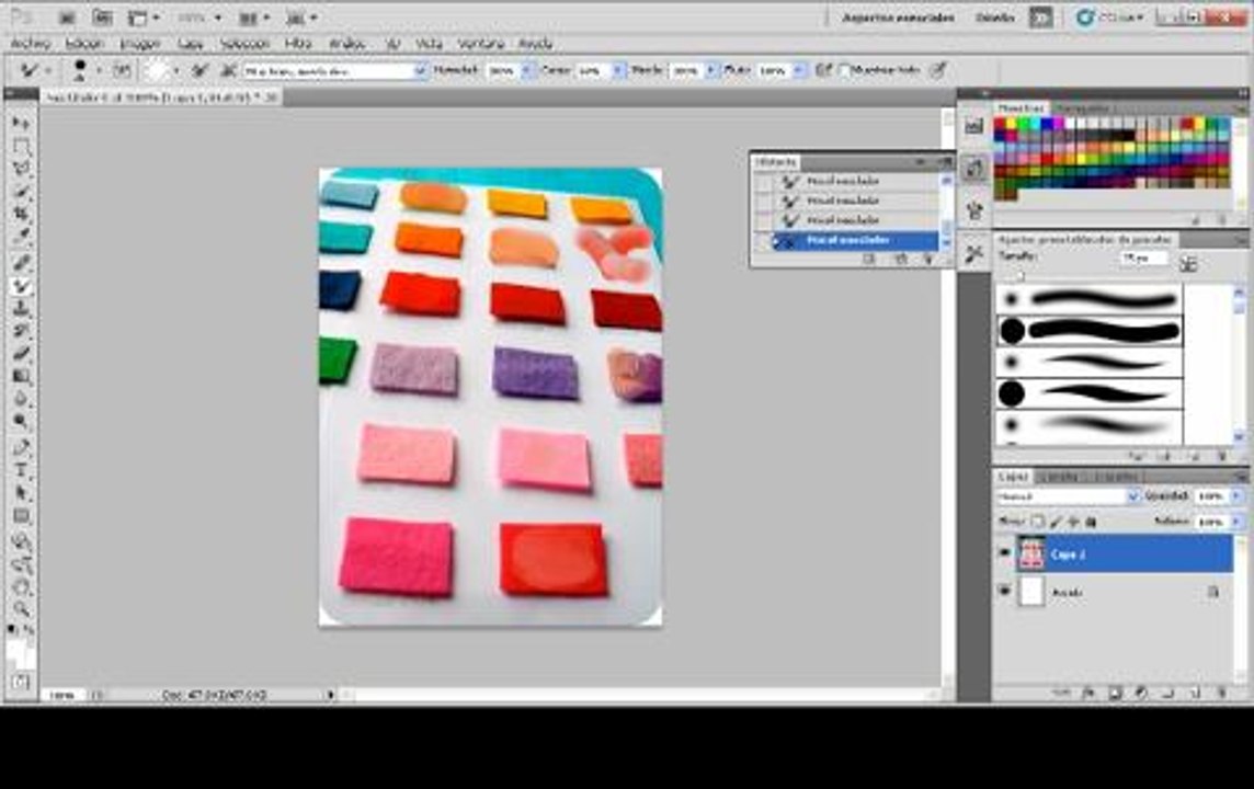 Novedades Photoshop CS5: Pinceles Inteligentes