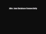 [PDF] Jdbc: Java Database Connectivity [Read] Online