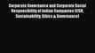Download Corporate Governance and Corporate Social Responsibility of Indian Companies (CSR