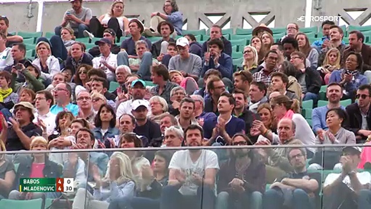 Roland Garros: Víctor Estrella - Feliciano López (Özet)