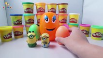 Uovo Di Pasqua Kinder Sorpresa Play Doh 10 || Family Minion Giocattoli