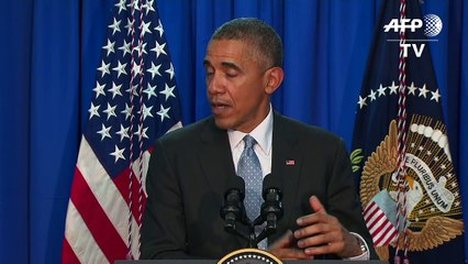 Obama says world leaders 'rattled' by Trump