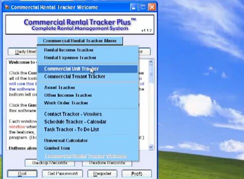 Commercial Rental Tracker Plus