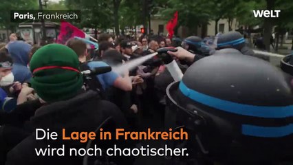 Proteste in Frankreich eskalieren