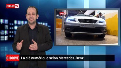 Mercedes transforme votre smartphone en clé de voiture