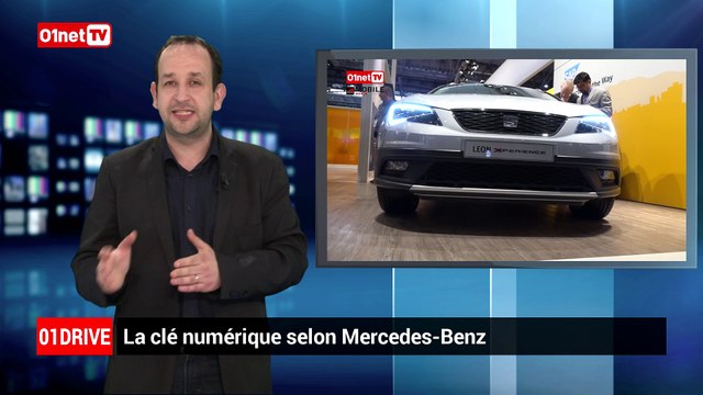 Mercedes transforme votre smartphone en clé de voiture