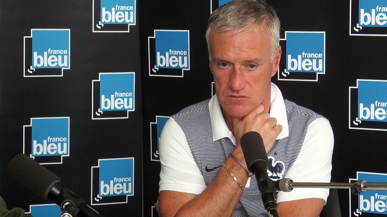 Didier Deschamps : "Les joueurs ont un grand sourire quand ils viennent ici et quand je les appelle"