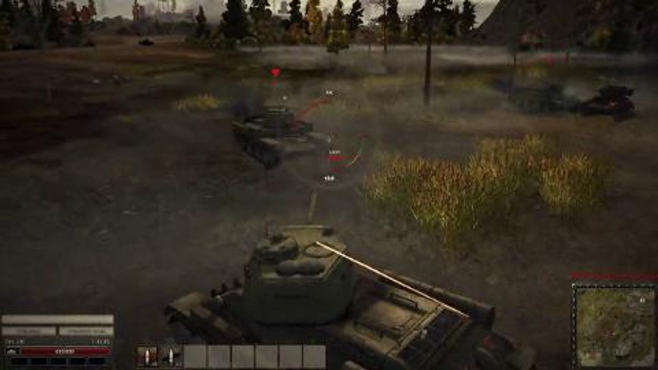 World of Tanks Gameplay (HD)