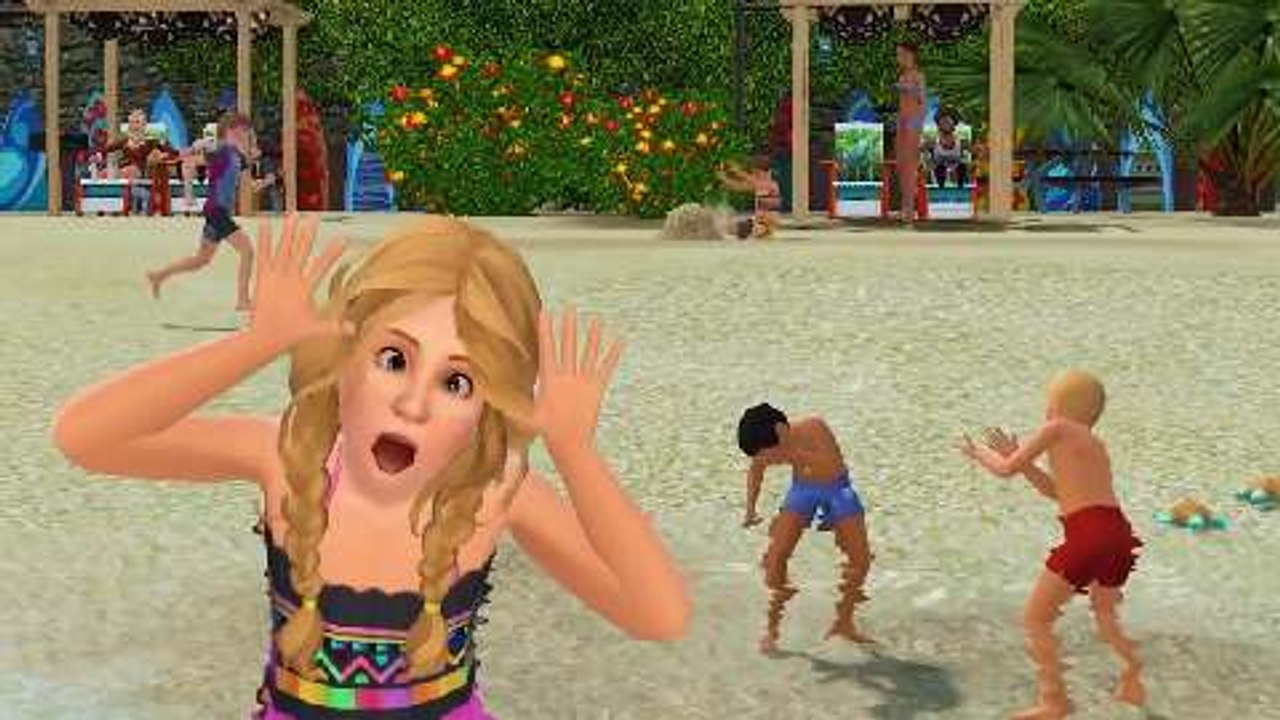 Die Sims 3 Inselparadies: Sims im Strandurlaub