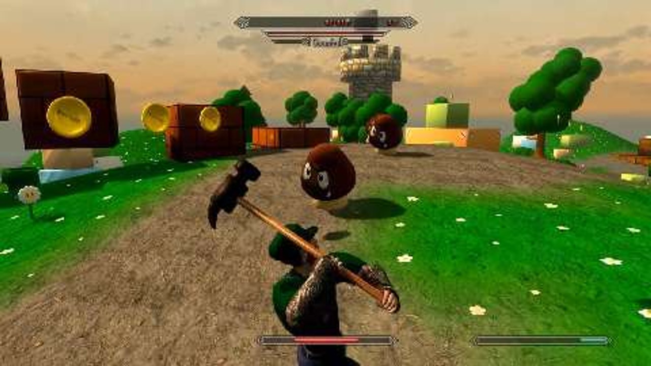 Super Mario in Skyrim spielen!